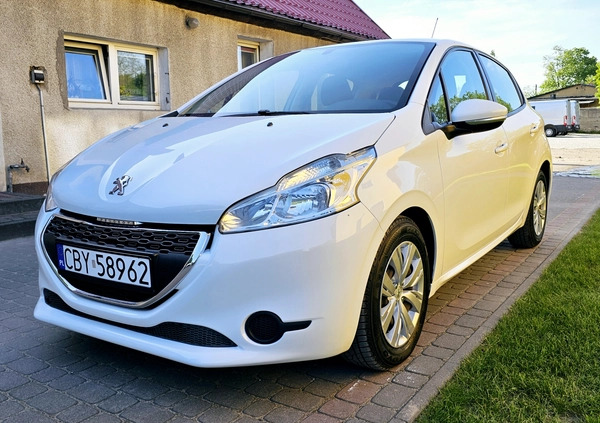 Peugeot 208 cena 19600 przebieg: 209000, rok produkcji 2012 z Skaryszew małe 232